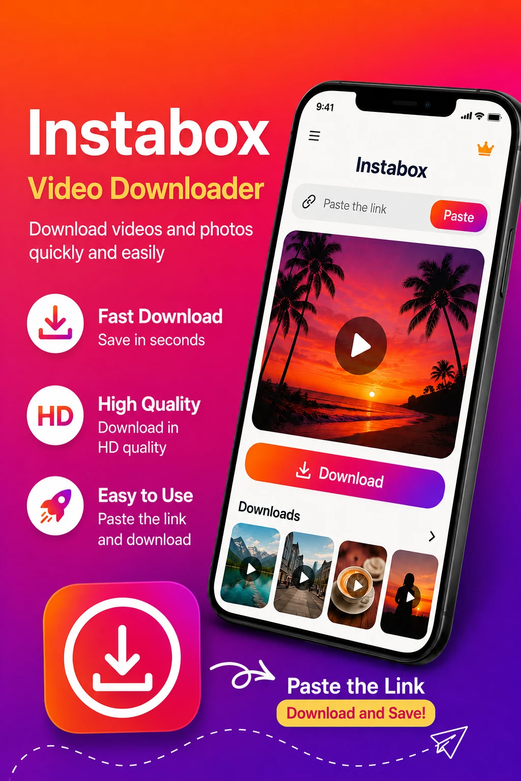 Instagram Video Downloader screenshot